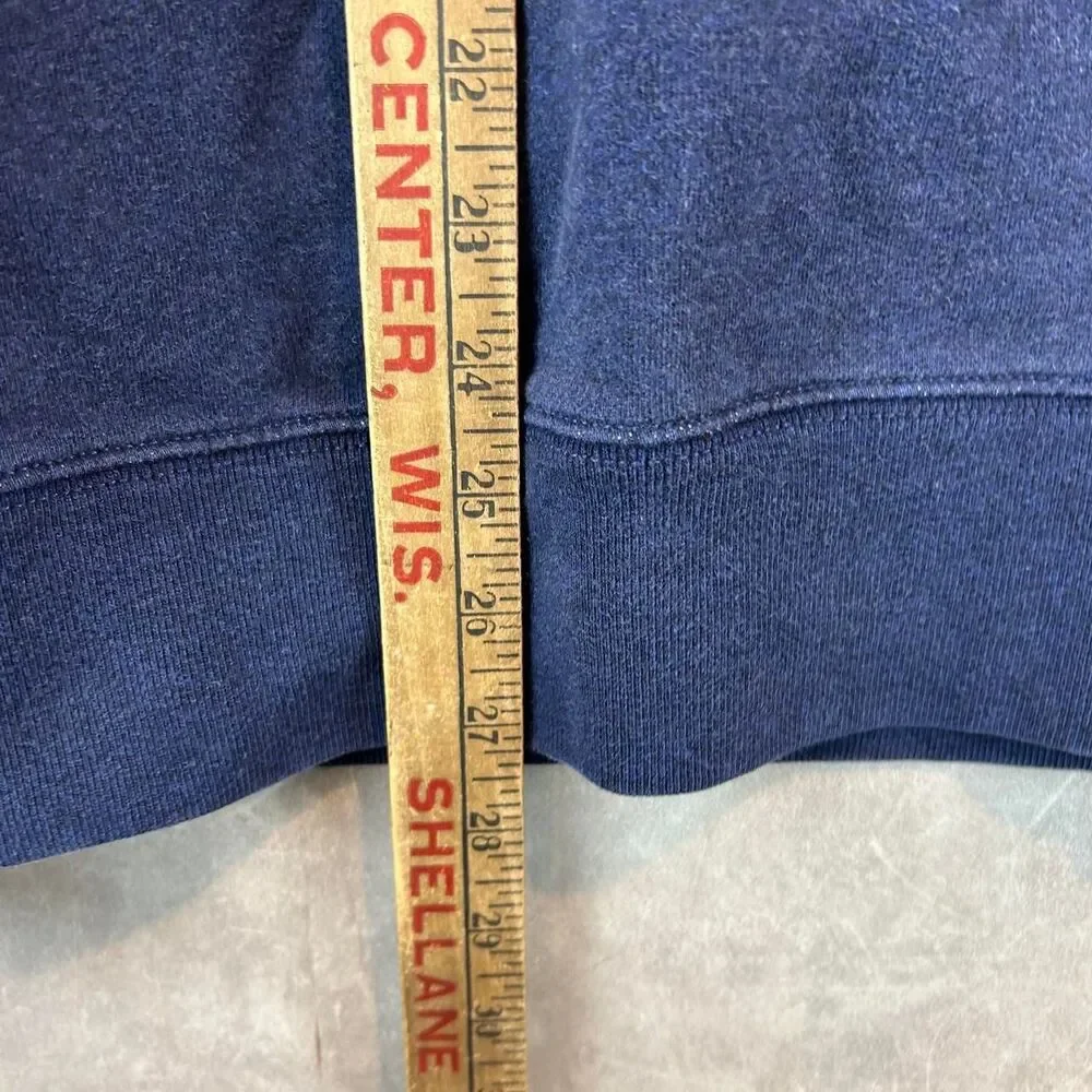 Jcrew Men's Navy and Blue Sweatshirt